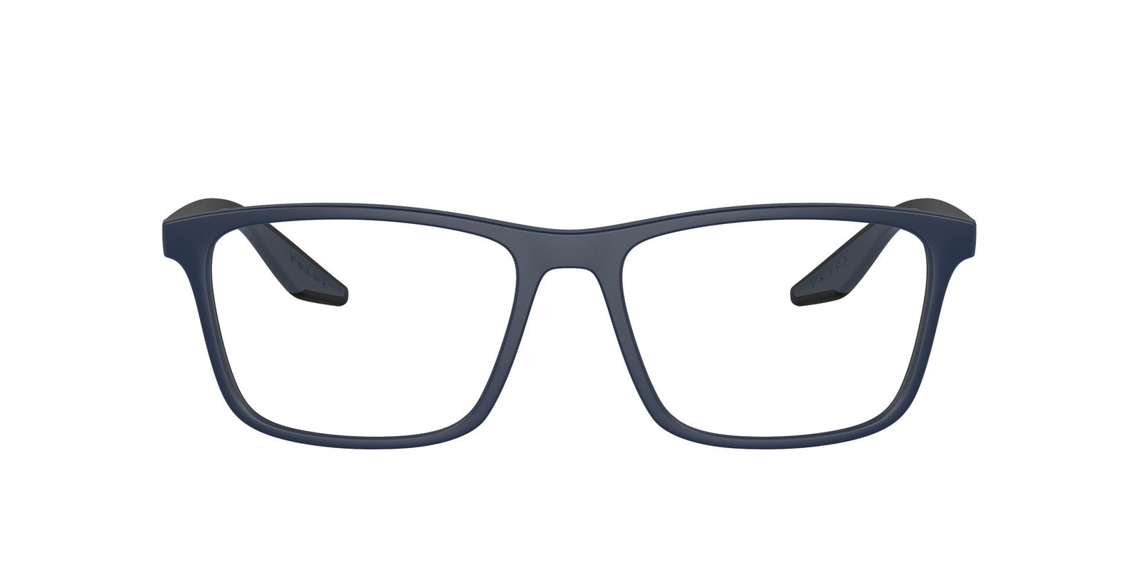 Das Bild zeigt die Prada Linea Rossa Fassung PS01QV  TFY1O1 von vorne.